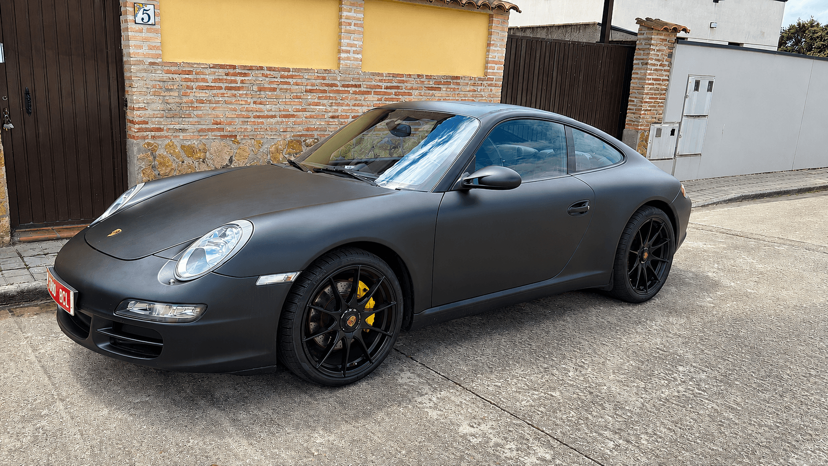 Porsche en Talleres Roma — Chapa y pintura de alta gama